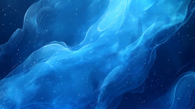 close abstract blue ice texture