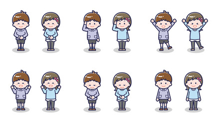 私服のこども 01