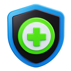 Fototapeta premium healthcare 3d render icons