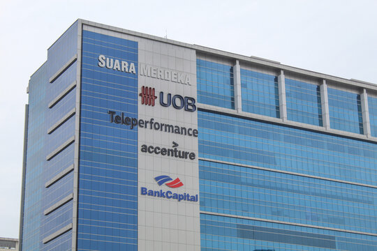 Suara Merdeka Tower. Semarang, Indonesia, December 25th 2022