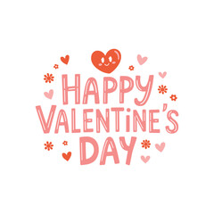 Happy Valentine Day Template Design