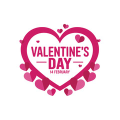 Happy Valentine Day Template Design