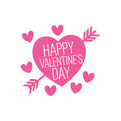 Happy Valentine Day Template Design