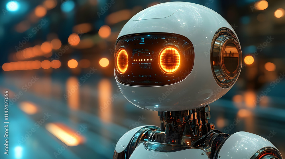 Aufkleber advanced robot design: exploring ai's future potential