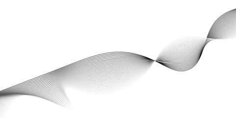 Modern abstract white wave digital geometric Technology,Design for banner, wallpaper, background and many more,twisted curve lines with blend effect abstract vector abstract background