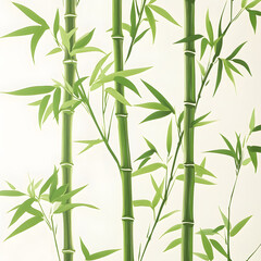 Obraz premium floral and leafy illustrator elements for card, wallpaper.