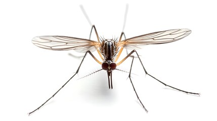 Obraz premium Mosquito isolated on white