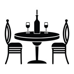dining table icon.