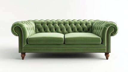 Sofa isolated on white background