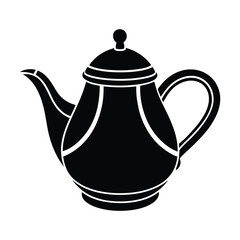 teapot isolated on white background
