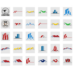 set of icons