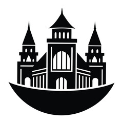 Obraz premium illustration of a castle