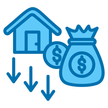 Asset Depreciation Icon
