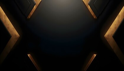 A rich black backdrop covering of the design