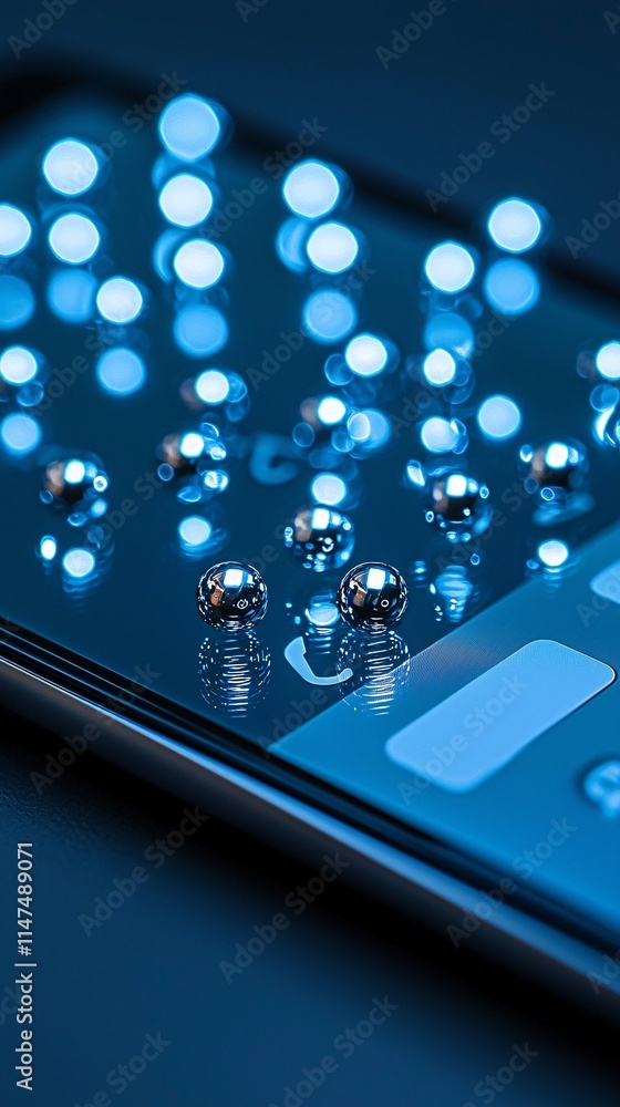 Aufkleber a close-up of a smartphone screen displaying account verification steps with a code input field