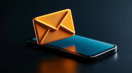 Magazine-style photography of an email confirmation for account registration, vibrant colors, crisp text on a smartphone screen, realistic reflections