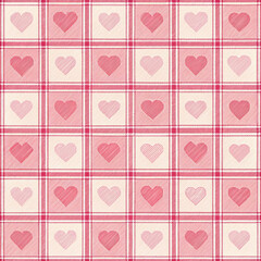 Vibrant Valentine’s Day Seamless Pattern for Fabric and Packaging