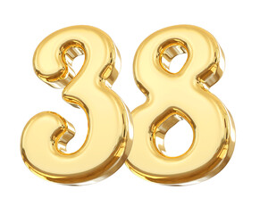 Gold Number 38