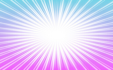 Obraz premium gradient radiating lines on transparent background