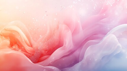 Fluid abstract colors digital art vibrant background creative space