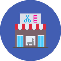 Fototapeta premium Barber shop Icon