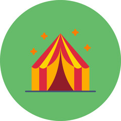 Obraz premium Tent Icon