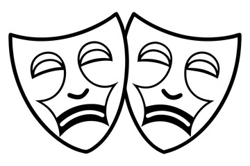 comedy and tragedy masks