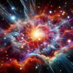 Fototapeta premium Cosmic Inflation