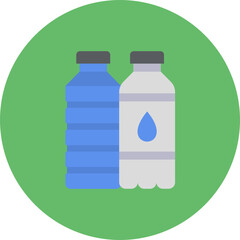 Water bottles Icon