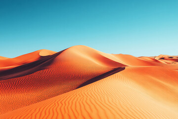 sand dunes in the desert