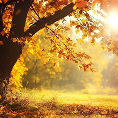 autumn in the forest