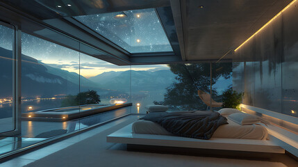 luxary beautiful bedroom interior design
