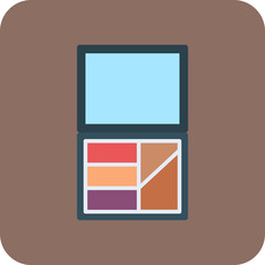 Makeup palette Icon