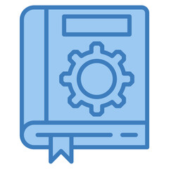 Training Manual Icon Element For Design