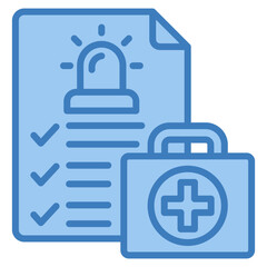 Emergency Response Icon Element For Design