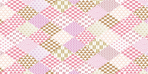 和柄　春　模様　背景	