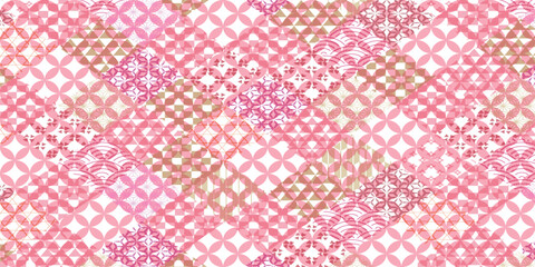 和柄　春　模様　背景	