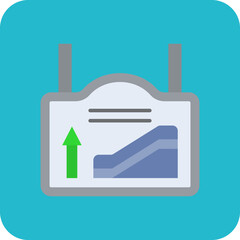 Obraz premium Stairs Icon
