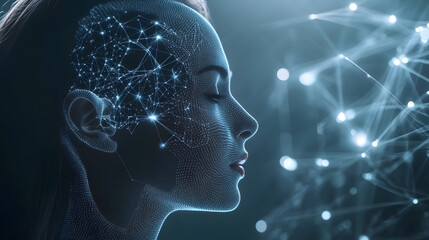 Obraz premium Financial technology inovation concept, AI and Machine Learning Applications Discuss the app