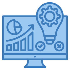 Decision Support Icon Element For Design