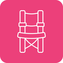 Camping chair Icon