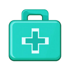 Obraz premium Green icon of CPR isolated on a transparent background Minimalist flat icon, vector logo style sign clipart on a no background png