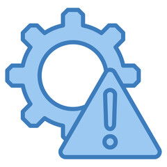 Risk Management Icon Element For Design