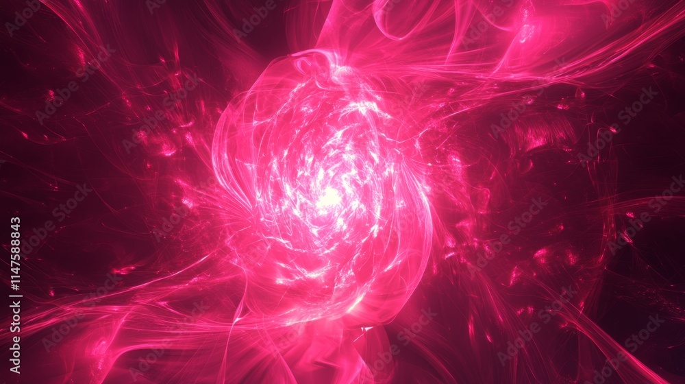 Poster dynamic swirling energy patterns abstract background digital art mystical environment close-up view 