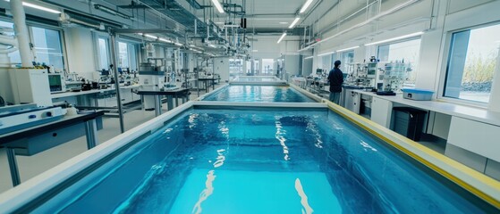 Innovative marine biology lab coastal aquatic research and underwater studies