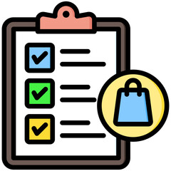 Shopping List Icon