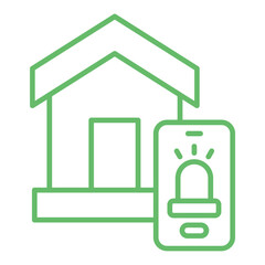 Fototapeta premium Smart Alarm Icon