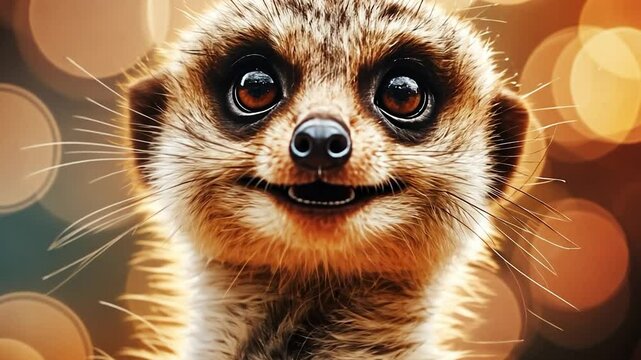 portrait of Meerkat Suricate