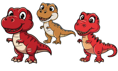 Cartoon Baby Dinosaur vector © MD