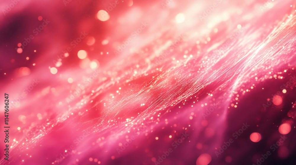 Poster dynamic flow of light and color abstract art digital composition vibrant environment close-up view v